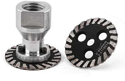 HOMESOM 40mm Diamante Saw BIade con RemovabIe FIange M14 incisione disco da taglio intaglio calcestruzzo granito arenaria