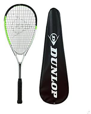 Dunlop Hyper Lite Max Squash Racket & Full Protective Cover