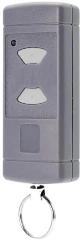 1 Stück Garagentor Fernbedienung Funkfernbedienung Garagentor Fernbedienung für Garagentor garagentoröffner Kompatibel mit HSE2 HSM2 HS2 Fernbedienung 2 Kanäle Graue Taste