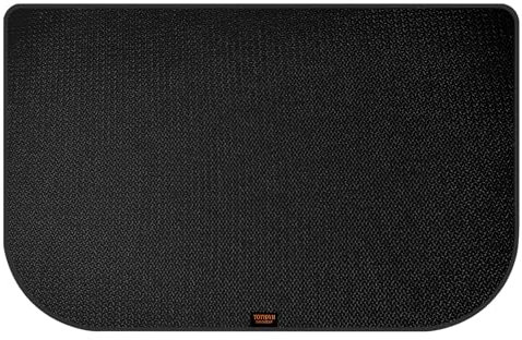 Under Grill Mats for Outdoor Grill, 42 x 24 inch Double-Sided Fireproof Grill Pad for Fire Pit, Oil-Proof Waterproof Fireplace Mat Fire Pit Mat for Decks and Patios