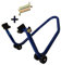 RZ TOOLS - Caballete Trasero + Adaptador de Diabolos, Elevador Trasero para Moto, Soporte Trasero para el Mantenimiento de Motocicletas - Moto Universal Hasta 200KG
