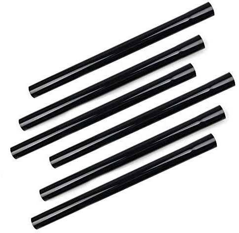 6 Pcs 1.25inch Universal Vacuum Extension Wand Vacuum Attachments 1 1/4 inch, 1 1/4 Friction Fit Extension Wand, Vacuum Cleaner Extension Tube