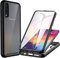 CENHUFO Hülle für Samsung Galaxy A50 /A30s /A50s, 360 Grad Schutzhülle Stoßfest Panzerhülle mit Eingebautem Displayschutz, Outdoor ​Bumper Full Cover Case Handyhülle für Samsung A50/A30s - Schwarz