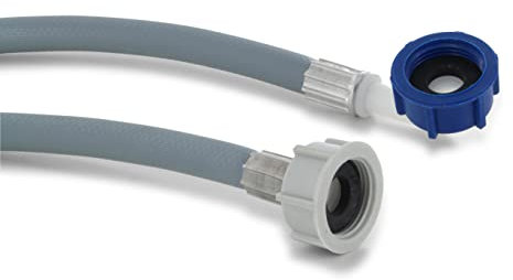 DL-pro Tuyau d'alimentation de 2 m - 3/4 - Droit/coudé à 90° - Pour machine à laver et lave-vaisselle