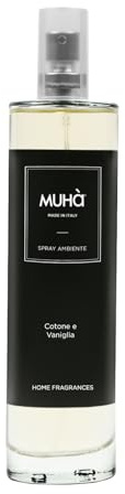 MUHA' Spray per Ambiente 100ml Cotone e Vaniglia
