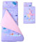 Houolsator Toddler siest Mat avec Oreiller et Couverture Mat de Couchage Thermique Anti-Kick avec poignée 47x20 Roll Up pour Enfants Sleep Sac Naptes de Sieste pour la garderie préscolaire 1