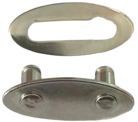 Jiuvaso Connecteur de Chaîne, Maillon Manquant Réutilisable pour Maillon de Chaîne