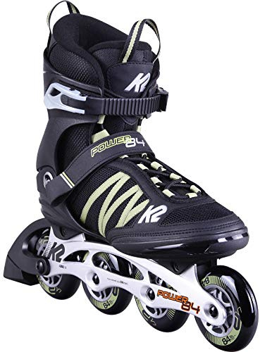 K2 Skates Herren Inline Skates Power 84, Black - Sand, 30D0371.1.1.070