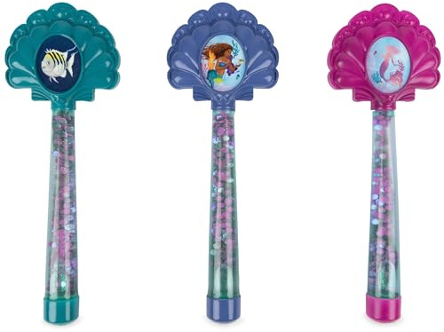 SwimWays The Little Mermaid Glitter Dive Wands Diving Toys 3 Pack, Bath Toys and Pool Party Supplies for Kids Ages 5 and Up