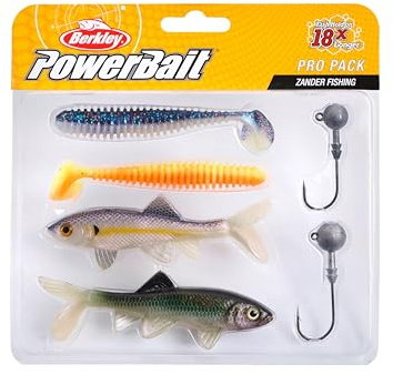 Berkley Pro Pack gös, beteset, rovfisksbeten för gös, blandade färger,