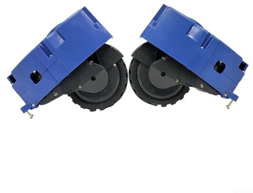 Robot Aspirapolvere Ruota Ricambio Set per ROOMBA 5/6/7/8/9 Ruote Sinistra e Destra Kit di Accessori Migliorate Prestazioni di Pulizia Facile Installazione Materiale ABS
