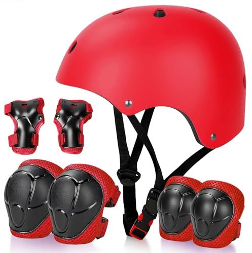 Kids Bike Helmet,Adjustableoddler Skateboard Helmets for 3-5-8-14 Years Kids Girls Boys Youth Bicycle Helmet for Scooter Balance Bike Rollerskating Skateboard