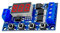 DollaTek Ciclo Trigger Circuito Interruttore Ritardo Timer Doppia Scheda di Controllo Tubo Mos 24V / 12V Sostituzione modulo relè