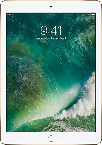 Apple iPad 9.7 (5th Gen) 32GB Wi-Fi + Cellular - Gold - Unlocked (Renewed)