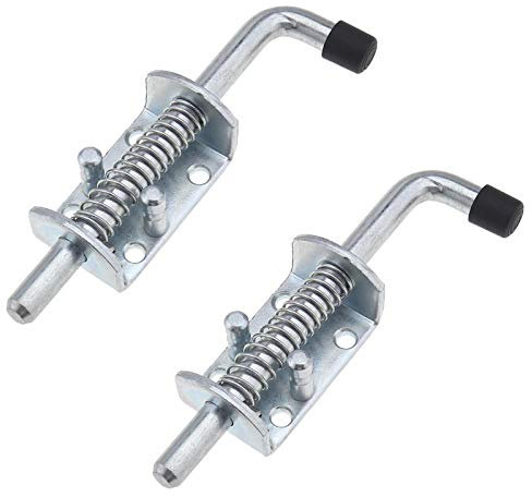 be in your mind 2pcs Verrou à Ressort Loquet avec Poignée Robuste Accessoire Outils Bricolage Métallique pour Véhicule Wagon