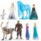 Disney Store Official Set di Personaggi Frozen, 8 Personaggi tra Cui Elsa, Anna, Olaf, Sven, Kristoff e Nokk, 3+