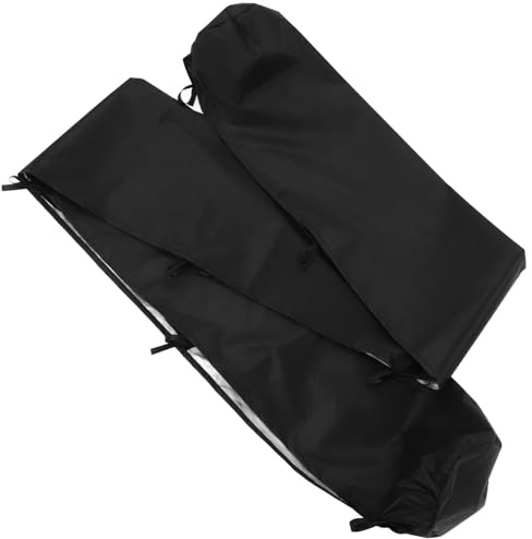 Tofficu Housse de Protection Imperméable pour Store de Terrasse en Tissu Oxford Résistant aux UV Cordon de Serrage, Étui de Rangement Extérieur pour Parasol et Auvent, Protection Pluie