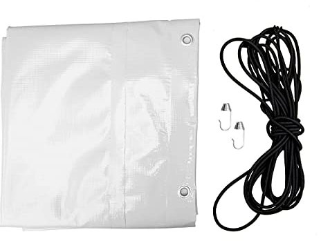 UNITRAILER Telone grigio per rimorchio Garden Trailer 264 ribaltabile