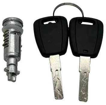 Serratura Attuatore Cilindro Della Serratura Della Maniglia Porta Con 2 Chiavi Per Fiat 500L 500X 2014-2020 Per Jeep Per Renegade 2014-2019 6000632319 80/1039 Serratura Della Porta Attuatore