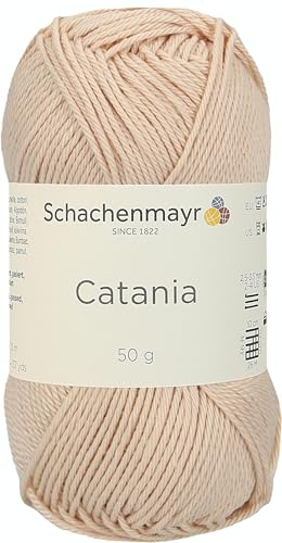 Schachenmayr Catania 9801210-00436 ivory Handstrickgarn, Häkelgarn, Baumwolle