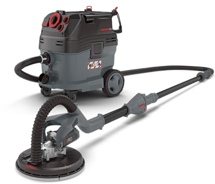 MENZER Dustfree Système de Ponçage pour la Construction à sec avec LHS 225 PRO VARIO + VCM 530 PRO