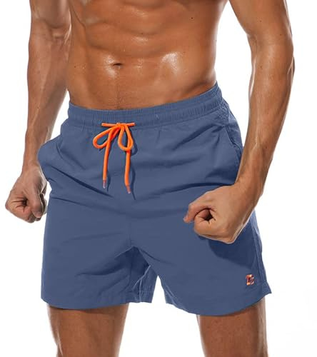Tansozer Bañadores Hombre Pantalones Cortos Verano Bañador Natacion Secado Rápido