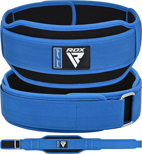 RDX Weight Lifting Belt for Men and Women, Durable EVA Foam Padding, Iron Buckle, Back Soft Support for Powerlifting, Bodybuilding and Weightlifting Gym Workout Fitness Exercise Equipment