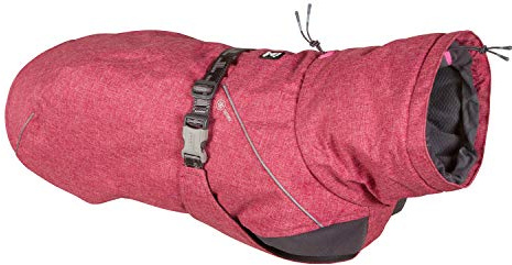 Hurtta Expedition Parka Wintermantel für Hunde, Hundemantel Beetroot, dunkel rosa 60