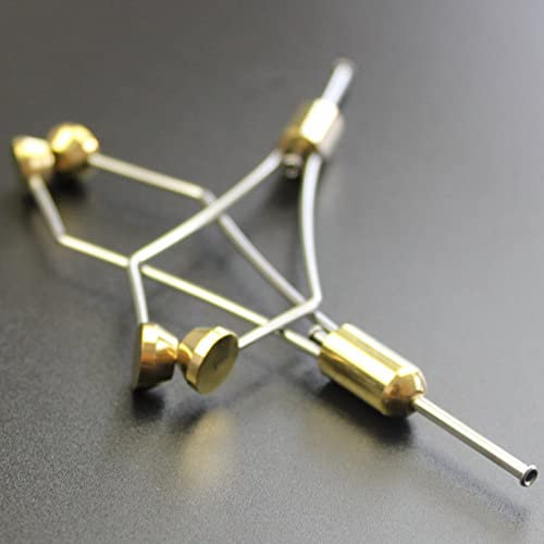 HEIBTENY 3 Stück Fliegenfischen Bindewerkzeug|Fischkoeder Fliegenbinden Werkzeug Widgets Standardgroesse Schwerer Kugelkopfspulenhalter|Bindewerkzeug