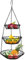 TMBMLPP Obstkorb hängend, Hängekorb Obst, Obstkorb Hängend 3 Etagen, Metall Schwarz Hängekorb, Obst Gemüse Korb zum Hängen, zur Obst Aufbewahrung, Hängender Obstkorb, Verstellbar, Abnehmbar