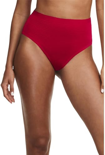SOFTSTRETCH STRING TAILLE HAUTE 0ME Rouge Passion - CHANTELLE - Taille FR TU