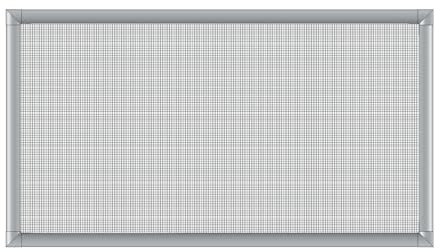 APANA - Lichtschachtabdeckung 80 x 150 cm - Aluminium & strapazierfähigem Edelstahlgewebe, Schutzgitter Kellerschachtabdeckung auf Maß, Lichtschachtgitter begehbar für Kellerschacht, Silber