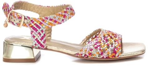 XTI - Sandalia Mujer Fucsia - Calzado Cómodo y Versátil - Moda casual - Modelo 14393902 (Talla 39)