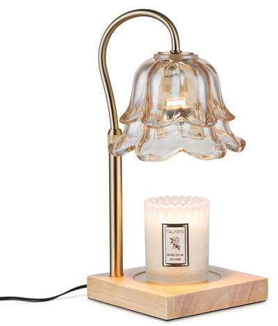 Staymoment Lampada scalda candela, calda lampada profumata per candele, candle warmer lamp, regalo per donne, migliore amica, mamma, lampada riscaldante per candela