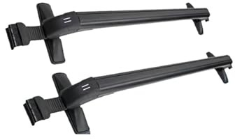 Coche Roof Bars PARA Ford PARA Flex SUV DE 4 PUERTAS 2009-2019 BARRAS TECHO Portaequipajes Automóvil Portaequipajes Techo Barra Transversal Techo baca Coche