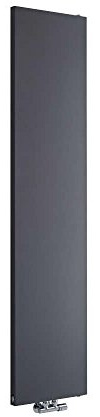 Hudson Reed Rubi - Design Heizkörper 1800mm x 400mm in Anthrazit