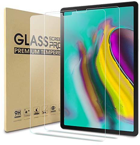 WD&CD Lot de 2 Verre Trempé Compatible pour Samsung Galaxy Tab S5e 10.5, Protection écran Compatible pour Samsung Tab S5e 【Anti-Rayures】【Anti Bulle】【Haute Définition】