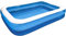 ADEPTNA Durable Large Rectangular Family Swimming Pool Garden Summer Inflatable Paddling Pool Perfect for Kids Family Adults (103)