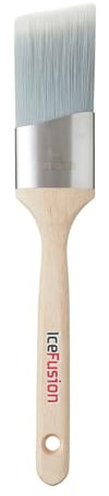 ProDec Advance Brocha sintética Ovalada en ángulo de 2 Pulgadas Ice Fusion para Pintar con Pinturas de emulsión, Brillantes y satinadas Ideal para rodapiés, arquitrabes y Otras Superficies moldeadas