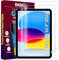 RKINC Pellicola Prottetiva [2 Pezzi] per iPad 10 Generation 10,9 Pollici 2022, Vetro Temperato salvaschermo Durezza 9H, 0,33mm Trasparente [antigraffio][senza bolle][garanzia a vita]