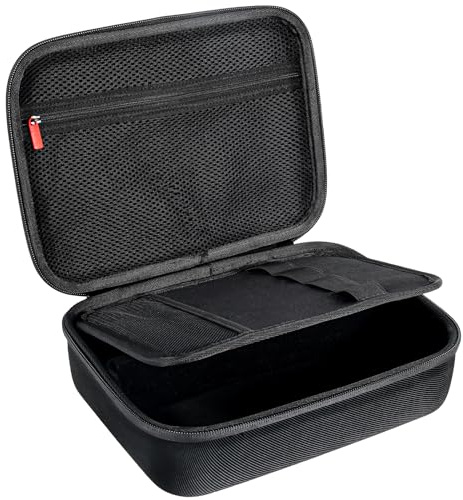 ProCase Custodia da viaggio per tagliacapelli Trimmer Organizer Scatola portaoggetti per tagliare i capelli Forniture per barbiere -Nero/S