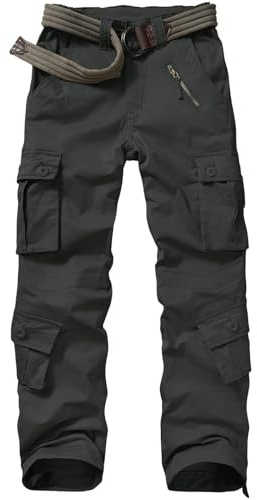Jessie Kidden Women's Tactical Pants, Camouflage Army Military Cargo Work Pants with 8 Pockets, Adjustable Hem, Ripstop Fabric, for Hiking, Fishing, Outdoor Activities | Casual Cotton Loose Fit Adjustable Hem Ripstop Elastic Waist Durable Wear Resistant Comfortable Breathable 8 Pockets Baggy