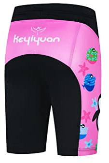 Weimostar Fahrradhose gepolstert Kinderfahrradunterwäsche Kinderfahrrad MTB Hose Junge Mädchen Racing Reitbekleidung Uniform Schwarz S