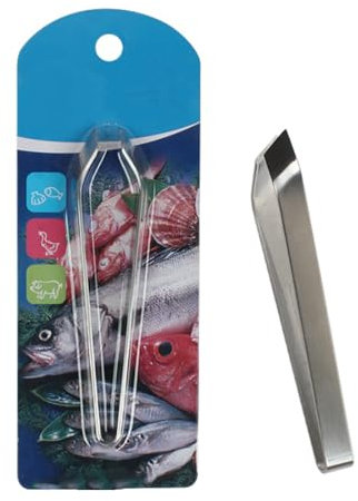Pinza Leva Lische Professionale di Ossa di Pesce ed Estrazione di Piume di Pollo per Rimozione Professionale di Ossa di Pesce ed Estrazione di Piume di Pollo