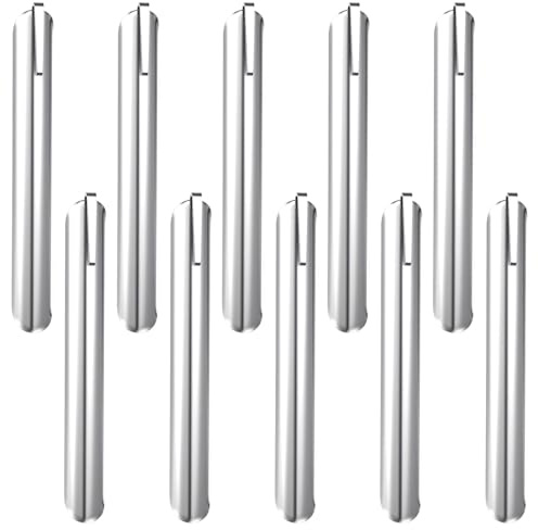 Yuanchu 10 Pcs Crumbers for Servers, Stainless Steel Table Crumb Sweeper Crumb Catcher Scraper for Restaurants and Homes Table Crumber Tool for Waiters Waitresses(Silver)