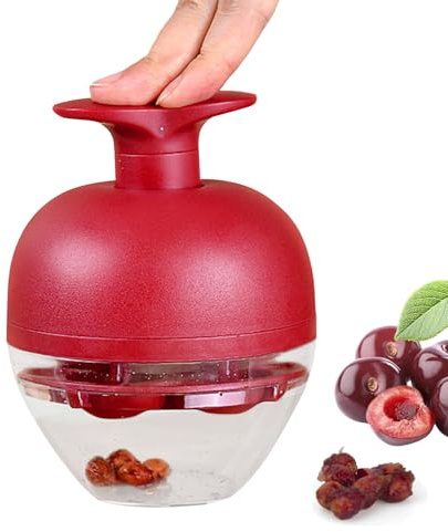 Snocciolatore per Olive | Denocciolatore Per Ciliegie E Prugne Con 4 Fori - Strumento Multiuso Per Denocciolare Olive,Per Frutta Prugna Cottura Al Forno Domestica Campeggio Picnic All'aperto