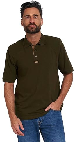 JACK PYKE Sporting Men’s Polo Shirt, Polycotton Clay Shooting Polo with Quilted Shoulders, Comfortable Fit, Ideal for Casual Everyday Wear - Size S-XXL