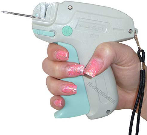 Etikettierpistole Banok 503 SL mit extra Langer Nadel Etikettiergerät Tag Gun | PB-Onlinehandel