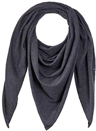 Enter the Complex® Sciarpa Donna Triangolare, 100% Lana Merino, Morbida, Antracite