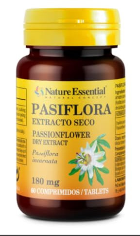 Nature Essential I Pasiflora 180 mg. (Extracto seco) 60 comprimidos